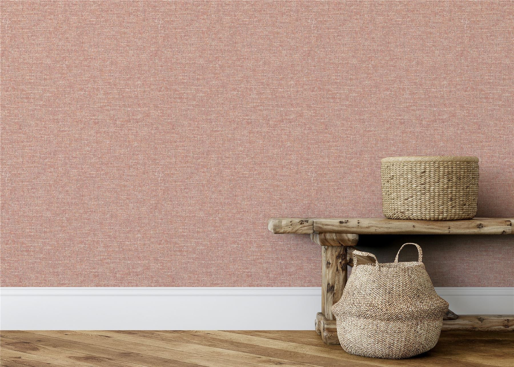 Artisan Weave Warm Spice Wallpaper