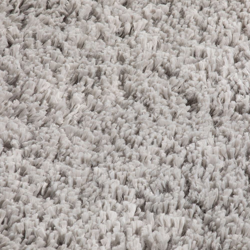 Larissa Shaggy Ghost Grey Rug