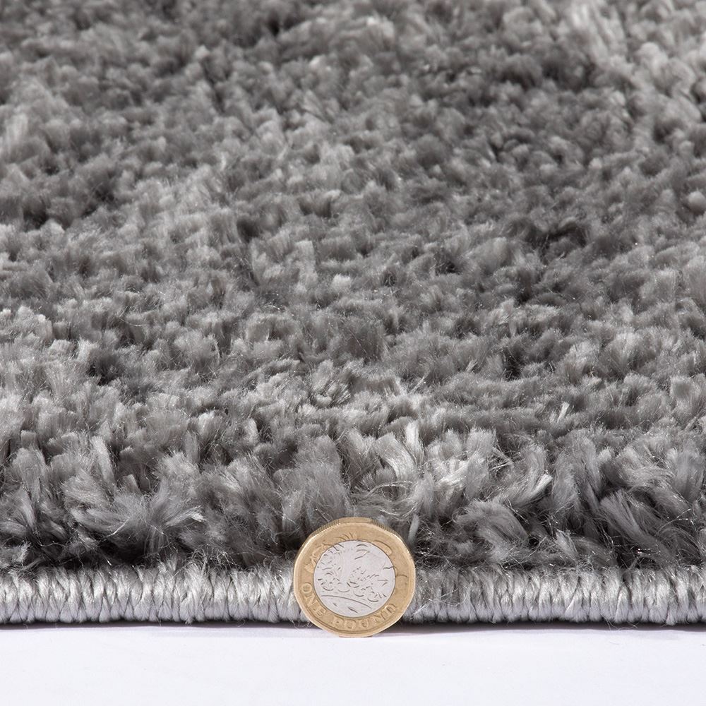 Larissa Shaggy Charcoal Rug