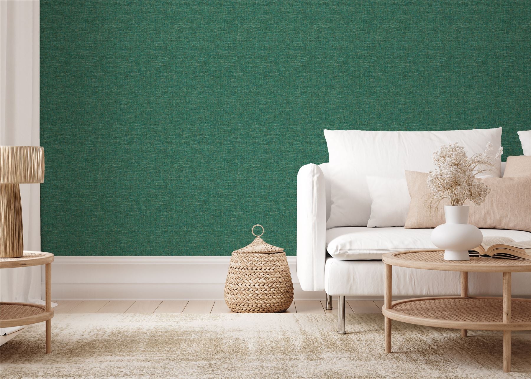 Artisan Emerald Wallpaper