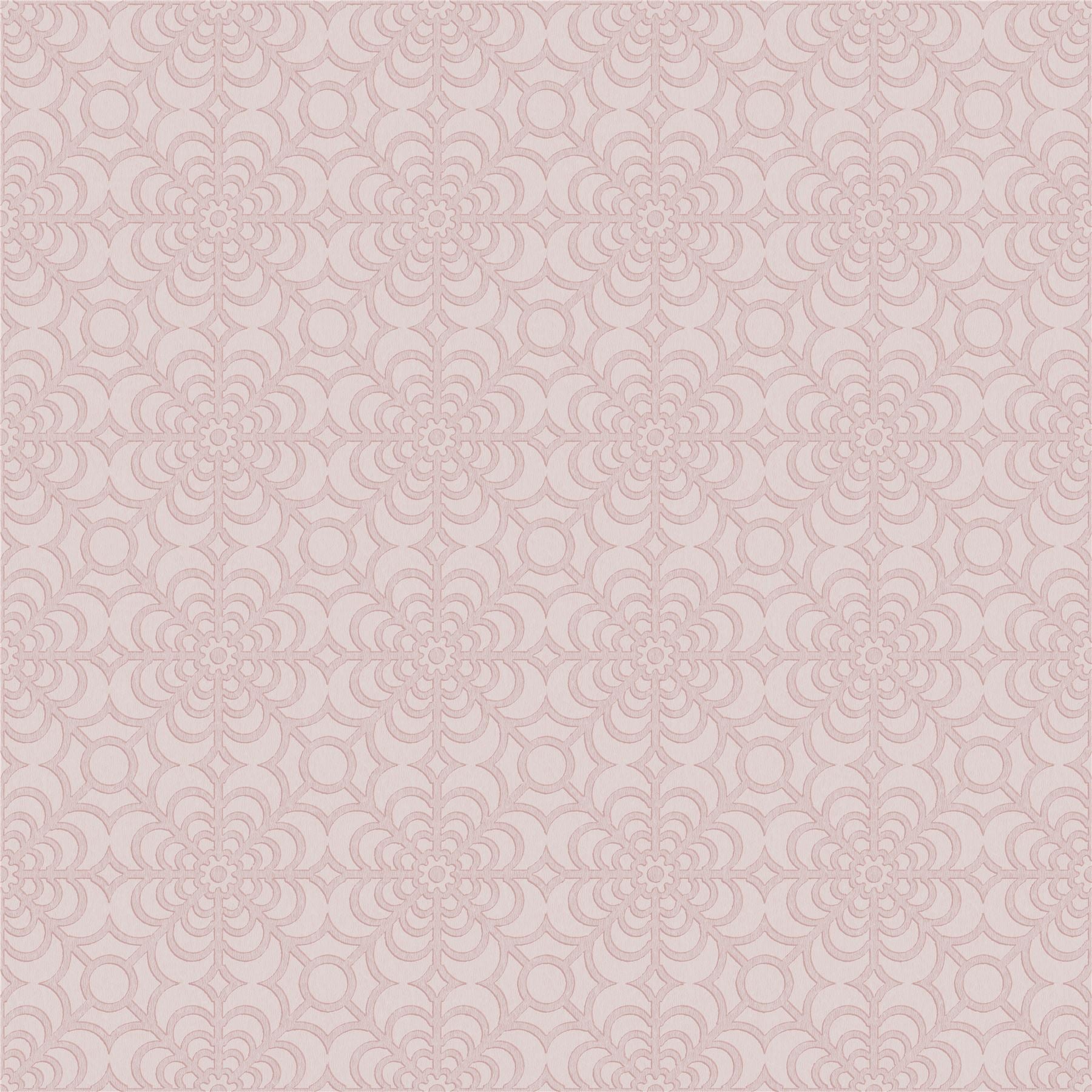 RHS Dandy Floral Blush Wallpaper